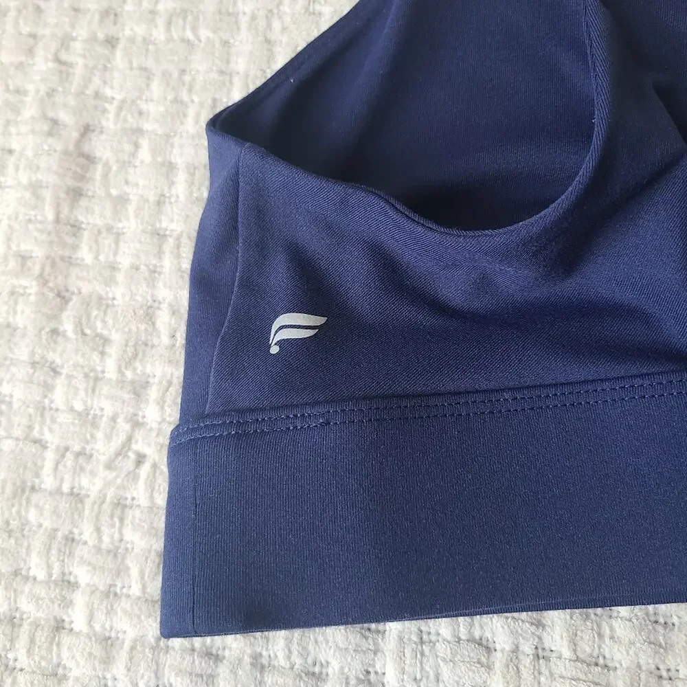 Fabletics Women's Navy Blue Sports Bra Size XS
